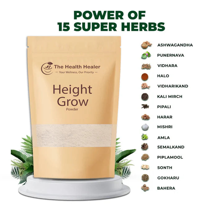 Natural Height Growth Powder and Supplements